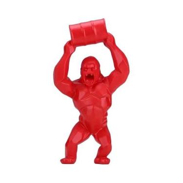 Imagem de Escultura De Macaco Criativa, Estátua De Resina De Animal, Decorações 