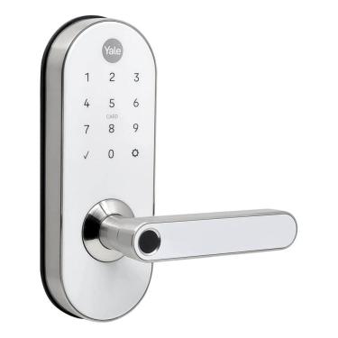 Imagem de Fechadura Digital Embutir Senha Branca - Yale
