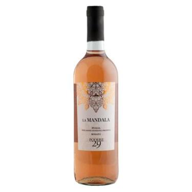 Imagem de Vinho rose meio seco La Mandala Bombino Nero Puglia  750ml