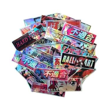 Imagem de Adesivos De Vinil JDM De Menina Anime Para Carro E Moto, 12cm De Compr