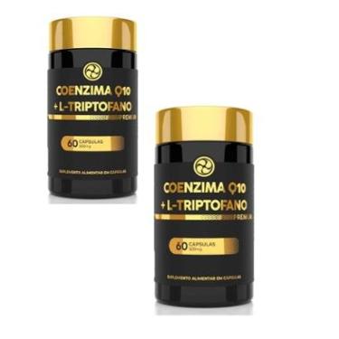 Imagem de Kit 2x Coenzima Triptofano Premium 500mg 60 cps Floral Ervas-Unissex