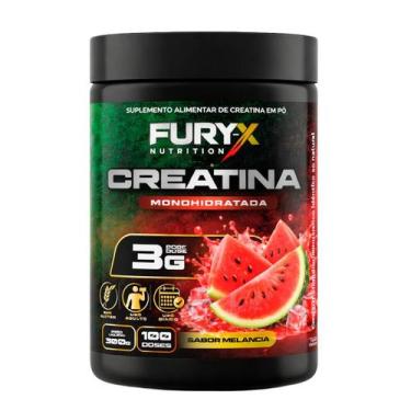Imagem de Creatina De Sabor Monohidratada Melancia Furyx - FuryX Nutrition
