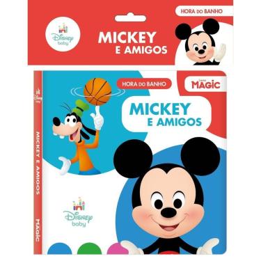Imagem de Livro de Banho Impermeável Disney Baby Mickey e Amigos - Ciranda Cultural