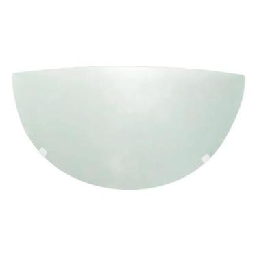 Imagem de Arandela De Parede Jurerê Vidro Fosco Bocal E27 Taschibra Co - Congrat