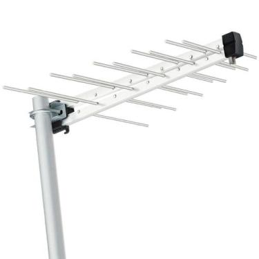 Imagem de Antena Digital Externa Log Para Tv Hdtv-uhf-4k 12dbi 20 Ele - Aquário
