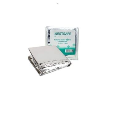 Imagem de Cobertor / Manta Termica Aluminizado 2,10mx1,40m Nestsafe