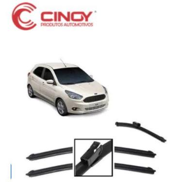 Imagem de Palhetas para Limpador de Parabrisa Dianteiro para Novo Ford Ka 2013 A
