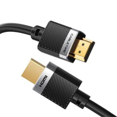 Imagem de Cabo HDMI 2.0 4K@60Hz Tvs Dvd Home Game Alta resolução 3m - CableTime