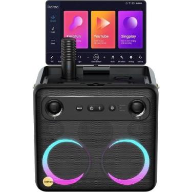 Imagem de Joog Caixa de som Bluetooth Karaokê Profissional Ikarao Break X2 com T