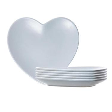 Imagem de Petisqueira Lovely Coracao Porcelana Cinza 19x18 -L Hermitage - L'Herm