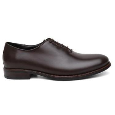 Imagem de Sapato Social Oxford Masculino Couro Clássico Elegância-Masculino