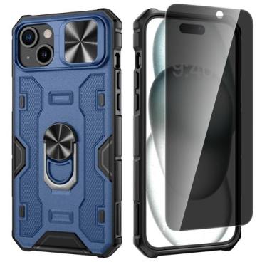 Imagem de Funda VEGO con soporte para iPhone 15 de 6.1" 2023 - Protector de pant