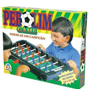 Imagem de Jogo de Pebolim de Mesa Infantil 400-A Braskit Totó