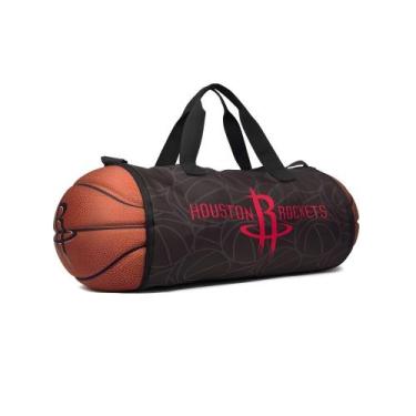 Imagem de Bolsa lancheira termica bola nba houston rockets - maccabi