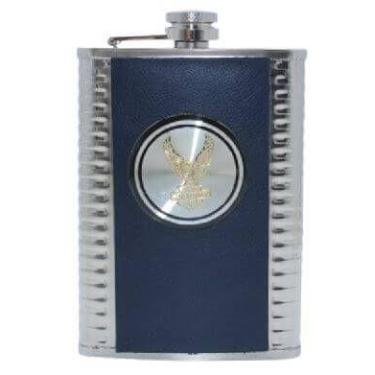 Imagem de Cantil Bolso Inox P/ Bebidas Destiladas Vodka Rum Gin 254ml - Lua Tek