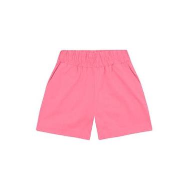 Imagem de Shorts feminino em linho Essendi -Rosa, XG, Rosa