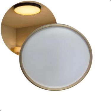 Imagem de Luminaria Plafon De Teto Redondo Moderno Ajustável Cor Luz - heavy ilu