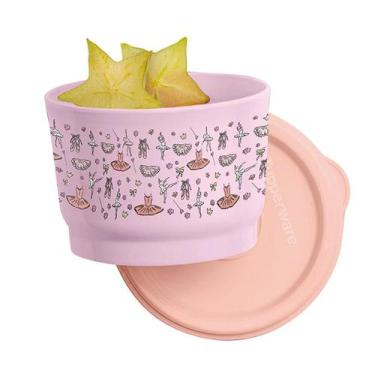 Imagem de Tupperware potinhos infantil 140 ml bailarina rosa