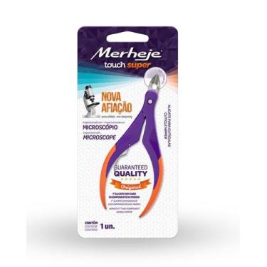 Imagem de Alicate para Cutícula Touch  Merheje  Ergonomico e Preciso, Violeta co
