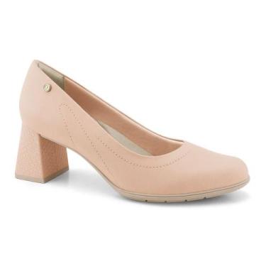 Imagem de Sapato Scarpin Feminino Comfortflex Pele Peach 2275401, 36
