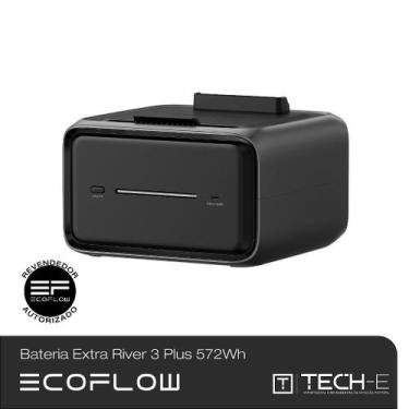 Imagem de Bateria Extra EcoFlow EB600 572Wh - Estação de Energia RIVER 3 Plus - 