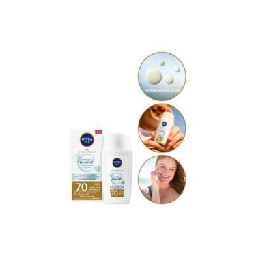 Imagem de Protetor Solar Facial Nivea Sun Fps 70 Controle De Acne 40ml - Nívea