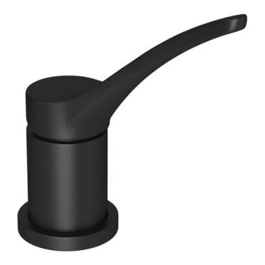Imagem de Acionamento Monocomando Cozinha Deca You Wave 1/2" Black Matte - 4992.