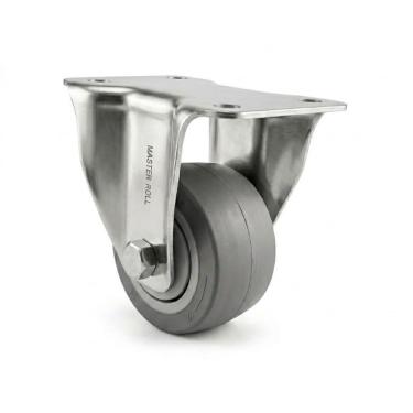 Imagem de Rodízio Softglide Line Inox sem Freio Não Risca Piso 50kg 7cm Master