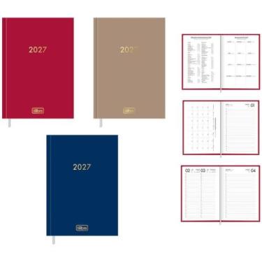 Imagem de Agenda 2024 Napoli Cores CD COST. 176FLS - Tilibra