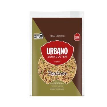 Imagem de Arroz 7 Grãos com Feijão Azuki e Semente de Abóbora Urbano  500g