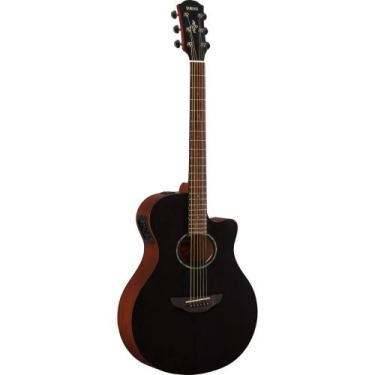 Imagem de Violão Yamaha APX600M SMB Eletroacústico Smoky Black Preto