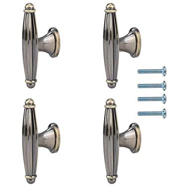 Imagem de 4 pcs europeu retro zinco liga de mobília cabo cabo armário armário armário puxar YYDFPIIA