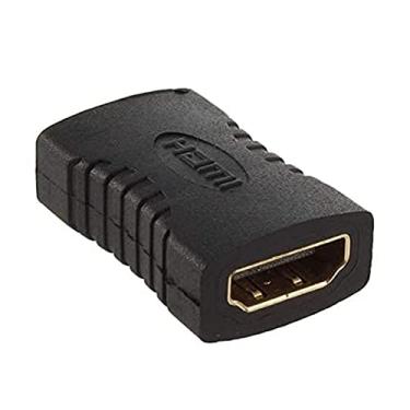 Imagem de Emenda HDMI Fêmea X HDMI Fêmea Gold GENÉRICO, GENERICO, HDMI Femea X HDMI Femea Gold, Preto