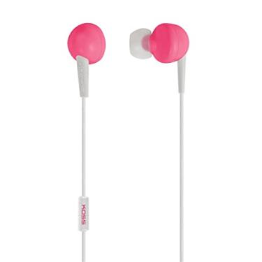 Imagem de Fones de ouvido intra-auriculares Koss Keb6i, rosa, case