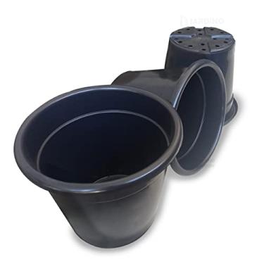 Imagem de Vaso Pote 30 Plastico 12,5 Litros Plantar Flores Rosas 05 Pç