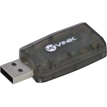 Imagem de Adaptador Placa De Som Usb 5.1 Canais Virtual Ausb51
