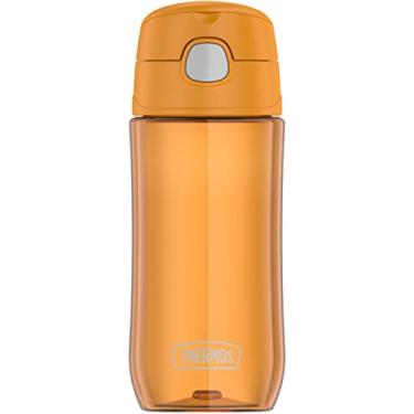 Imagem de Garrafa infantil Thermos FUNtainer,com canudo, 473 ml, Tangerine