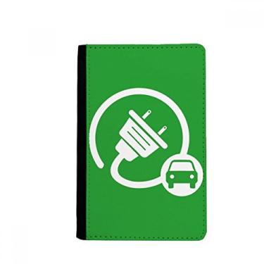 Imagem de Big Plug Energy Vehicles Protect Environment Passport Holder Notecase Burse Wallet Cover Card Purse, Multicolor