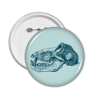 Imagem de Flank Sketch Animal l Animal alfinetes redondos crachá botão emblema acessório decoração 5 peças