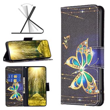 Imagem de Capas de telefone estampadas de luxo Samsung Galaxy A14 5G capa de couro bonito slots para cartão de visita clipe de carteira à prova de choque capa de telefone Samsung A14 5G capas (6, Samsung A14 5G)
