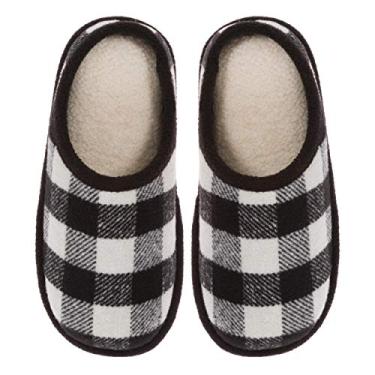 Imagem de Dearfoams Kids' Df Boy's Plaid Clog Slipper