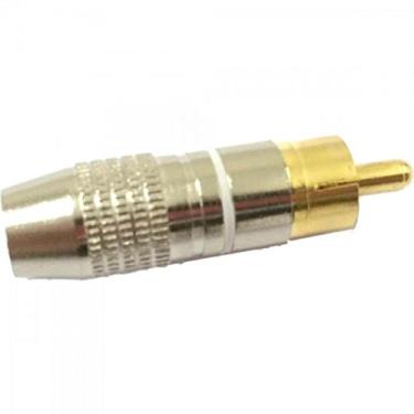 Imagem de Plug RCA Profissional PGRC0015 Branco STORM
