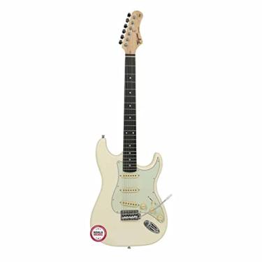 Imagem de Guitarra elétrica TAGIMA - TG 500 OWH DF MG, Olympic White Dark Fingerboard Mint Green