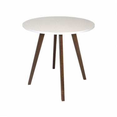 Imagem de Mesa De Jantar Redonda Dublin Branca Ref. 020 80b Vivaligna
