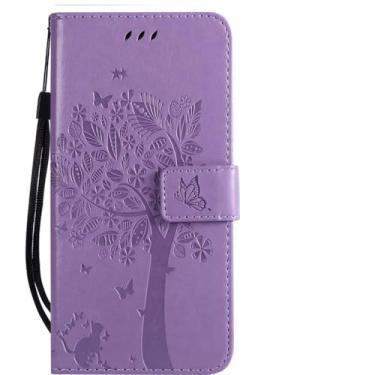 Imagem de Capinha para samsung galaxy a11 a21s a31 a41 a51 a71 a14 a24 a34 a54 5g flip capa de telefone de couro do plutônio, g2, roxo claro, para samsung a51 4g