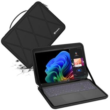 Imagem de Capa protetora rígida de EVA Smatree compatível com laptop Lenovo Yoga Slim 7i Aura Edition de 15,3 polegadas, ASUS Vivobook S 15 (S5507) de 15,6 polegadas, bolsa à prova d'água e anti-impactos