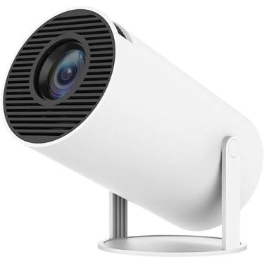 Imagem de Mini Projetor HY300 Portátil Rotação 180 Graus 5G Wifi 6 Bluetooth 5.0 LED 8000 Lumens 1080p 4K Full HD e Controle Remoto Foco Ajustável e Auto Correção de Angulação Brasil Univerza Produtos