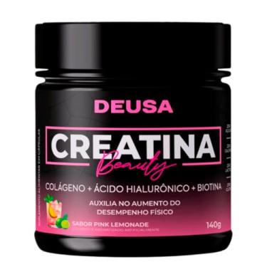 Imagem de Creatina 100% Pura Monohidratada - DEUSA - 5 em 1, Colágeno, Biotina, Ácido Hialurônico, Creatina Monohidratada para Mulheres