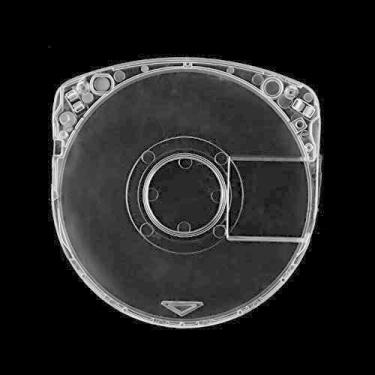 Imagem de 1 capa protetora UMD transparente para armazenamento de disco para console de jogos PSP