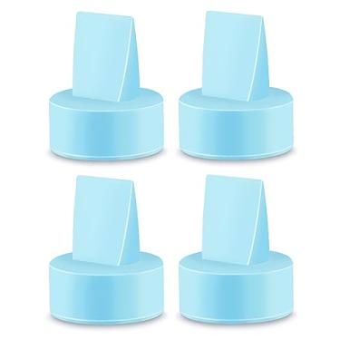 Imagem de Válvulas de aba de pato Maymom para Spectra. Projetado para Spectra S1 Spectra S2 Spectra 9 Plus Spectra Dew 350 Não Original Spectra Pump Parts Spectra S2 Accessories Substituir Válvula Spectra, Azul, 4ct